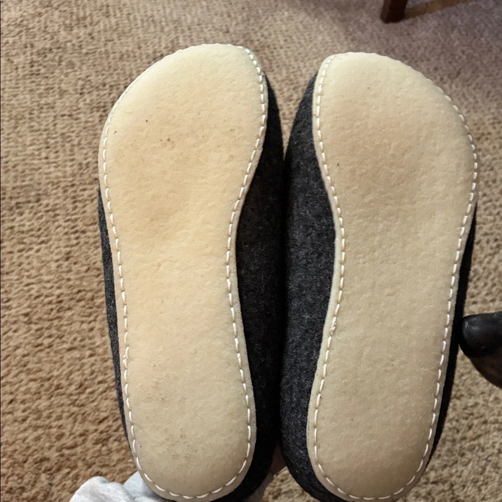 💕NWOT! Baabuk Charcoal Men’s Slippers - Picture 3 of 7